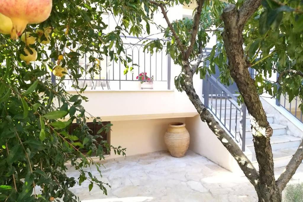 New, Bright, Cozy, Autonomous Apartment With Private Entrance And Garden, 42 M2, 5Min To The Beach And City Center Каламата Экстерьер фото